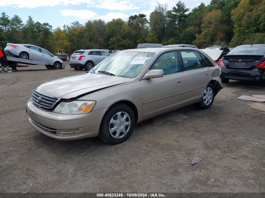 4T1BF28B33U313836 2003 Toyota Avalon Xl/Xls