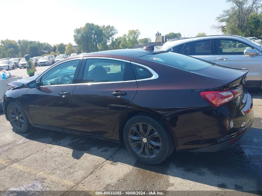 2021 Chevrolet Malibu Fwd Lt VIN: 1G1ZD5ST7MF018717 Lot: 40533255