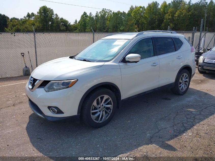 VIN 5N1AT2MT5FC770032 2015 Nissan Rogue, SL no.2