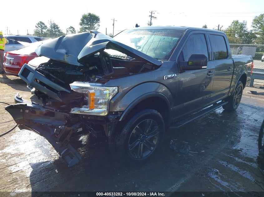 VIN 1FTEW1E54KFD28195 2019 FORD F-150 XLT