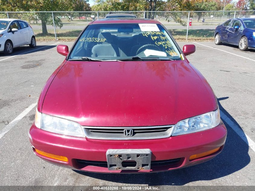 1996 Honda Accord Ex/Ex-R VIN: 1HGCD5652TA224405 Lot: 40533288