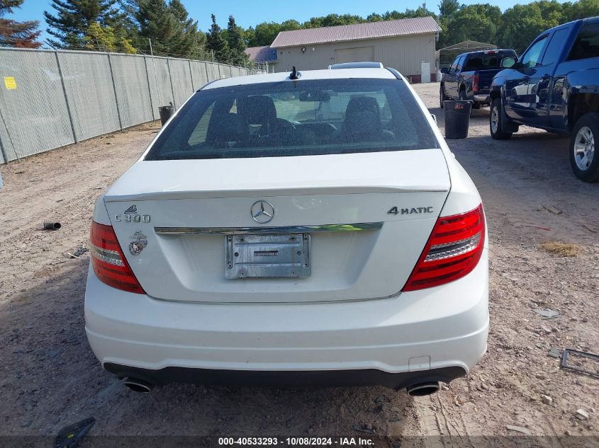 WDDGF8AB1DR300276 2013 Mercedes-Benz C 300 4Matic