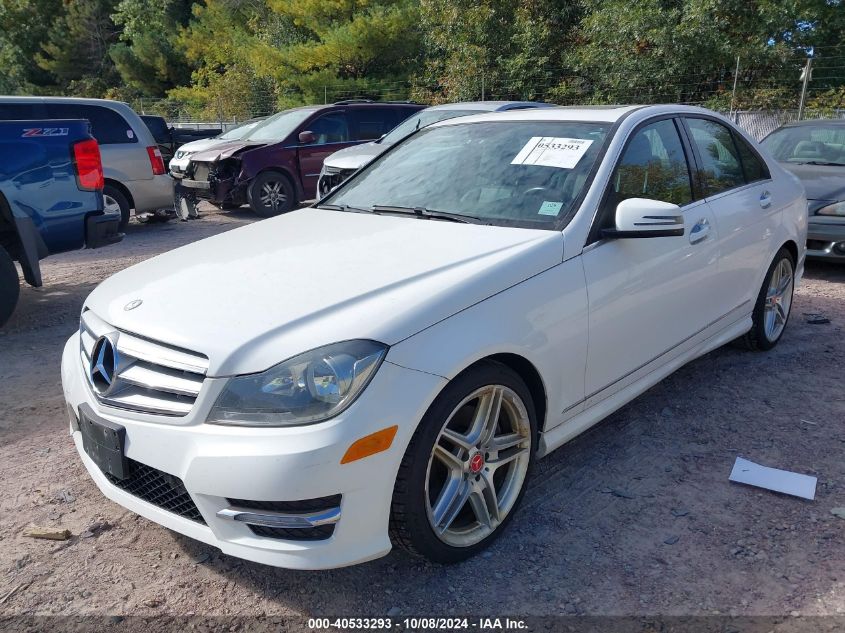 WDDGF8AB1DR300276 2013 Mercedes-Benz C 300 4Matic