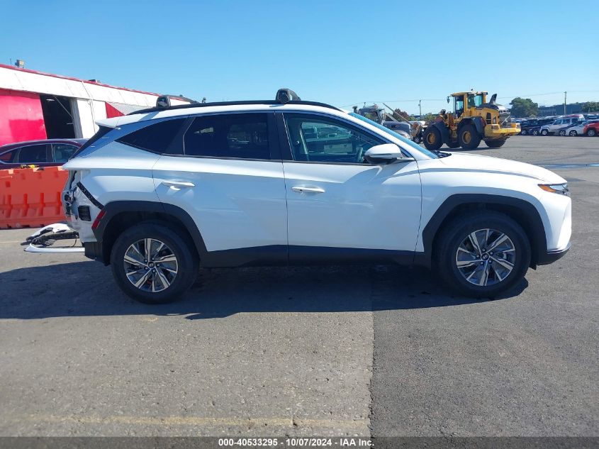 2022 Hyundai Tucson Hybrid Blue VIN: KM8JBCA11NU030000 Lot: 40533295