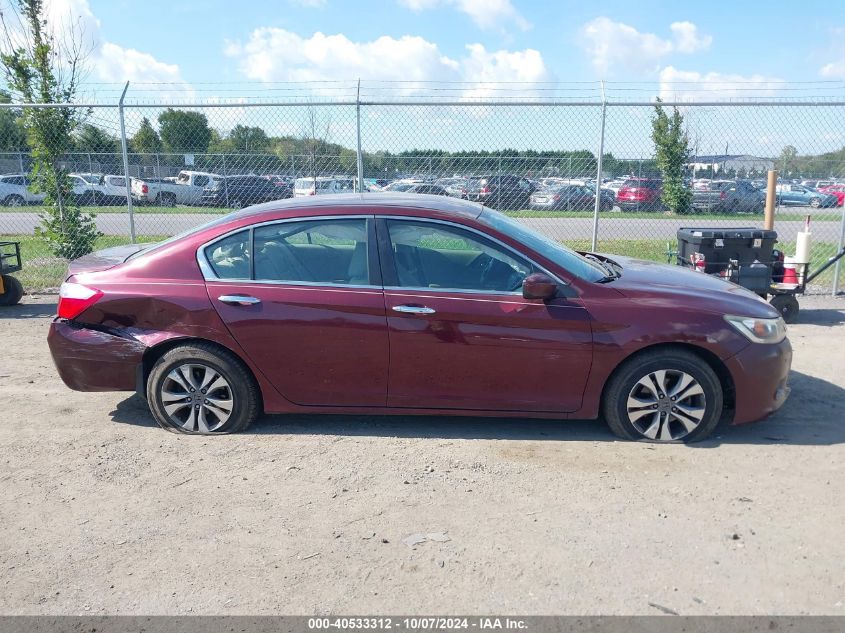 1HGCR2F30EA285172 2014 Honda Accord Lx