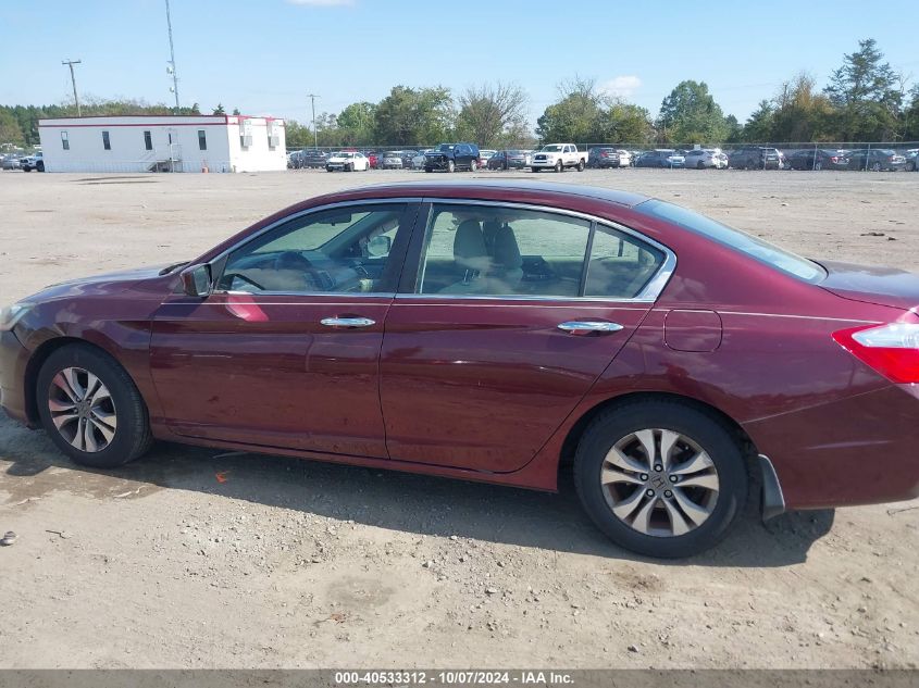 1HGCR2F30EA285172 2014 Honda Accord Lx