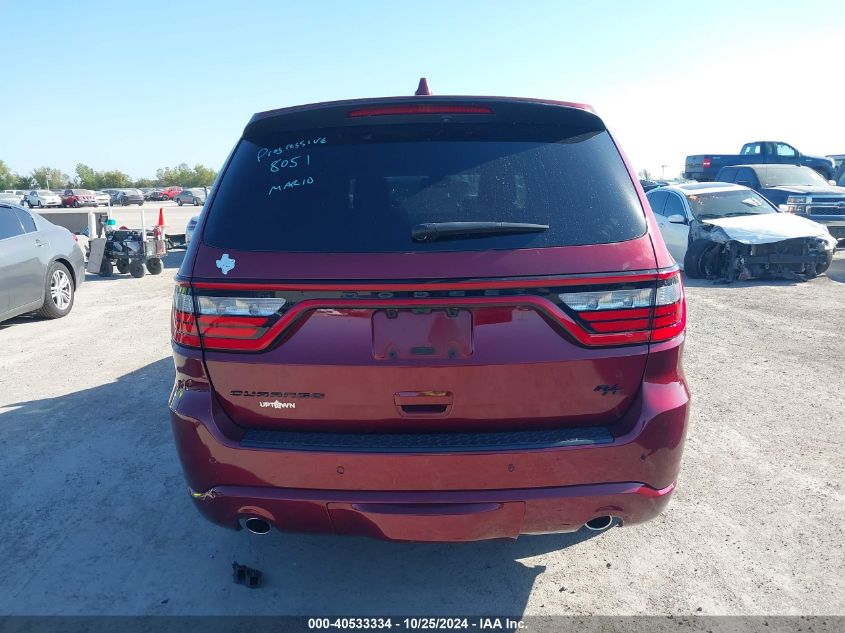 2021 Dodge Durango R/T Rwd VIN: 1C4SDHCT4MC791462 Lot: 40533334