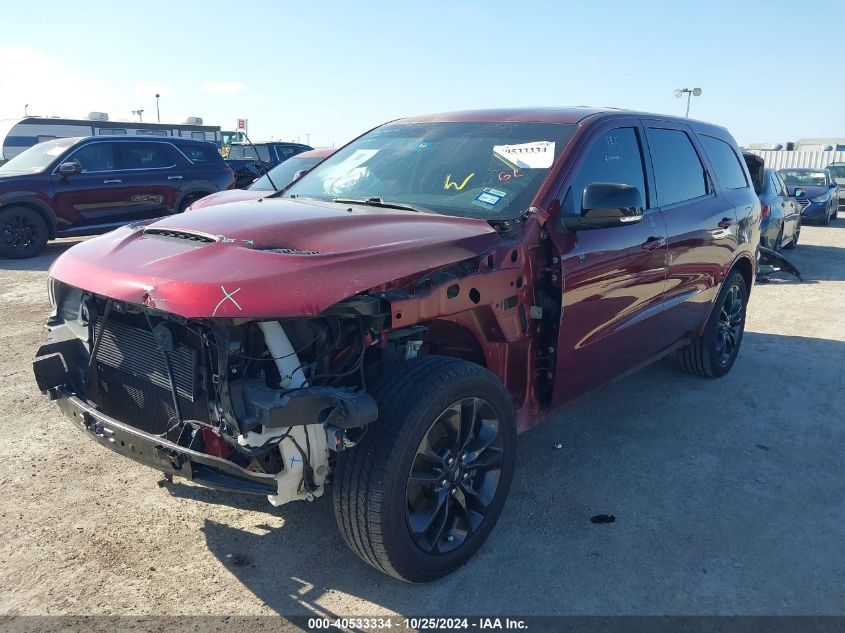 2021 Dodge Durango R/T Rwd VIN: 1C4SDHCT4MC791462 Lot: 40533334