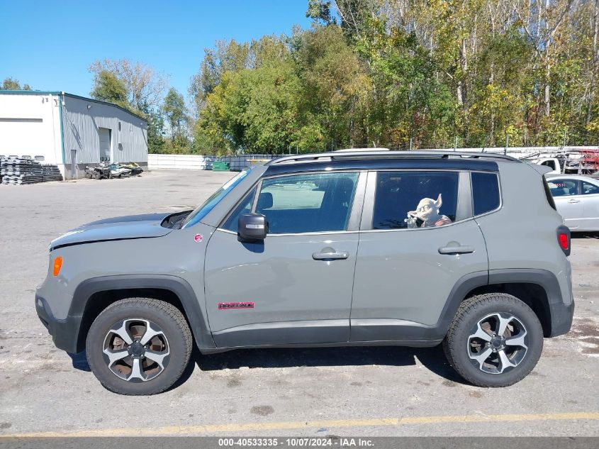 2021 Jeep Renegade Trailhawk 4X4 VIN: ZACNJDC16MPM21104 Lot: 40533335