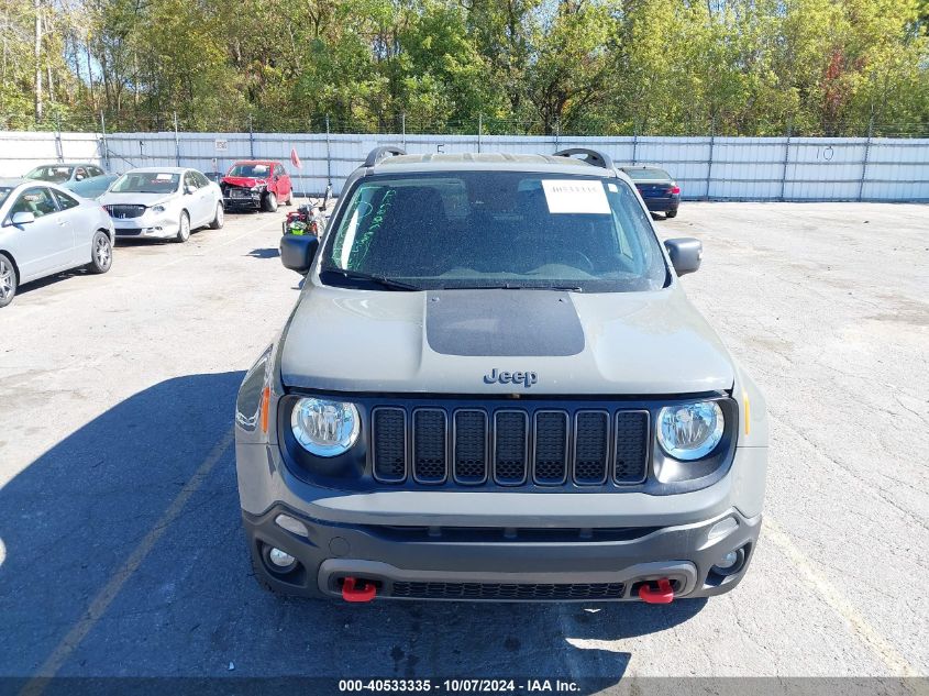 2021 Jeep Renegade Trailhawk 4X4 VIN: ZACNJDC16MPM21104 Lot: 40533335