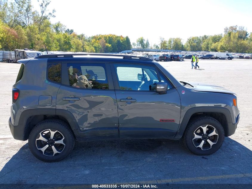 2021 Jeep Renegade Trailhawk 4X4 VIN: ZACNJDC16MPM21104 Lot: 40533335