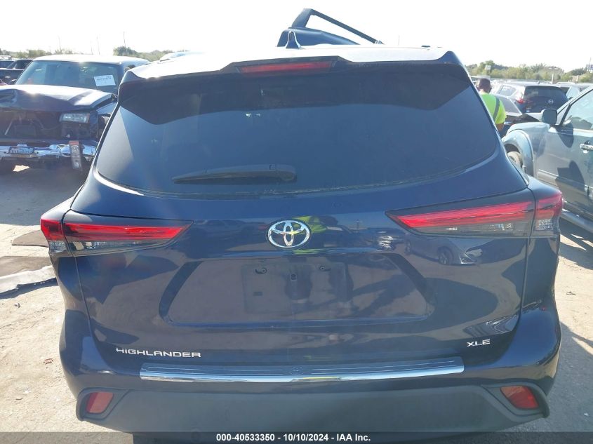 2021 TOYOTA HIGHLANDER XLE - 5TDGZRAH6MS052992