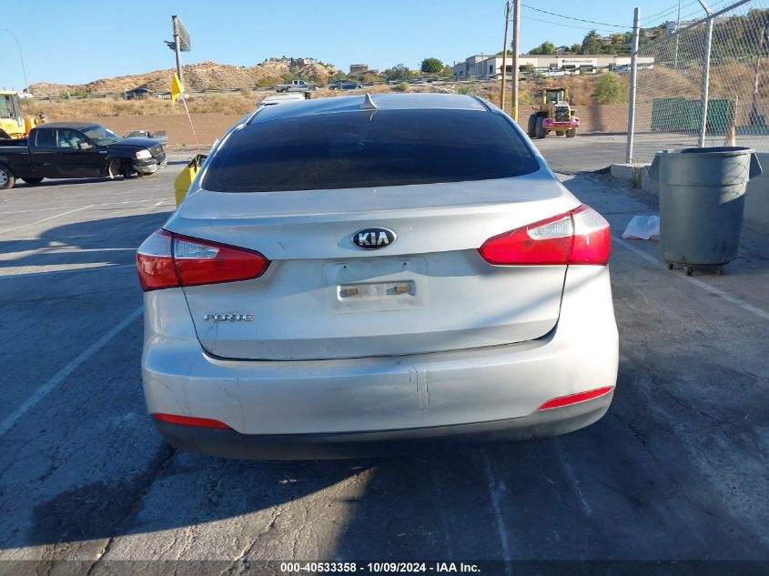 KNAFK4A69G5614358 2016 Kia Forte Lx