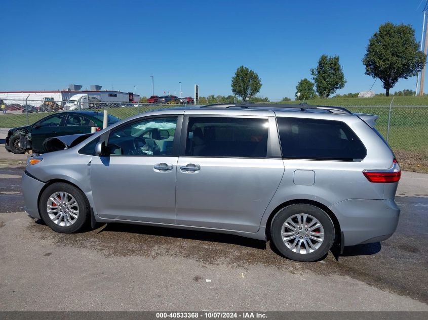 2015 Toyota Sienna Xle 8 Passenger VIN: 5TDYK3DCXFS602476 Lot: 40533368