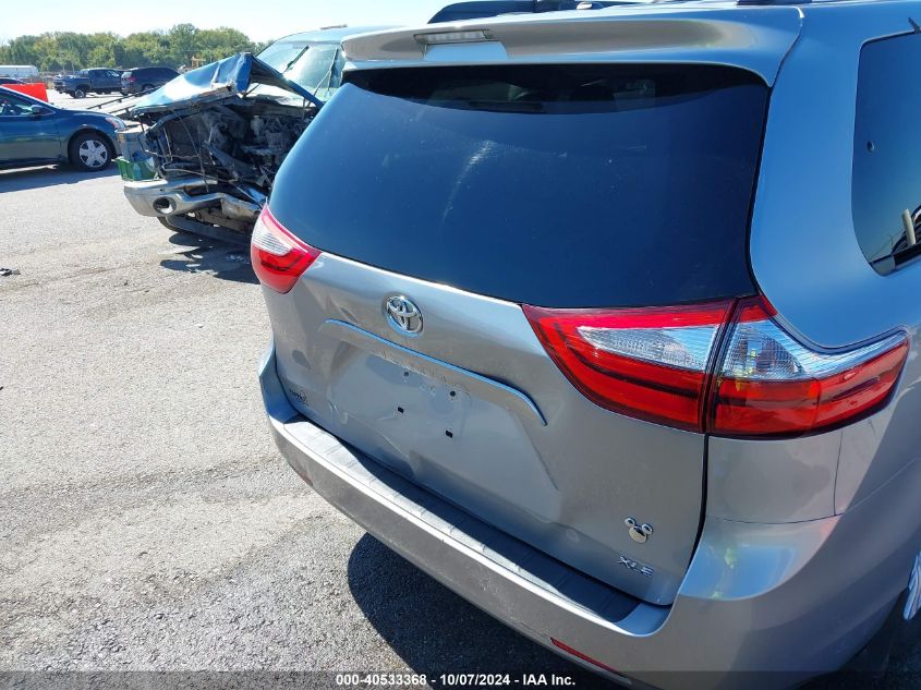 2015 Toyota Sienna Xle 8 Passenger VIN: 5TDYK3DCXFS602476 Lot: 40533368