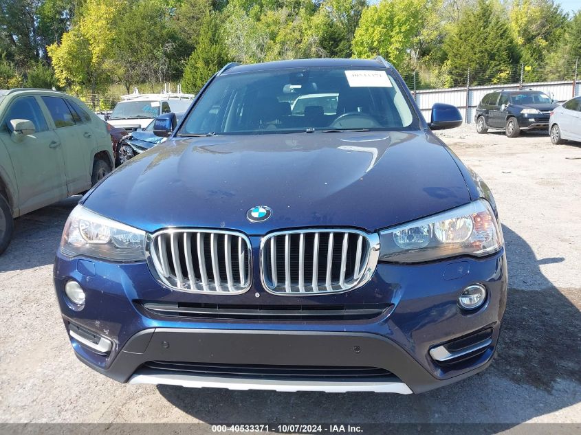 2016 BMW X3 XDRIVE28I - 5UXWX9C50G0D67073