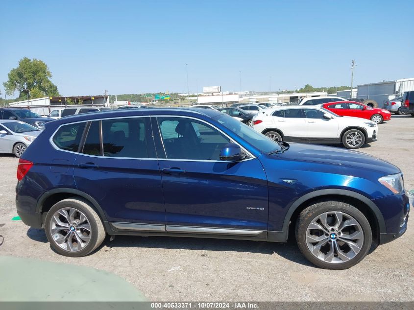 2016 BMW X3 XDRIVE28I - 5UXWX9C50G0D67073