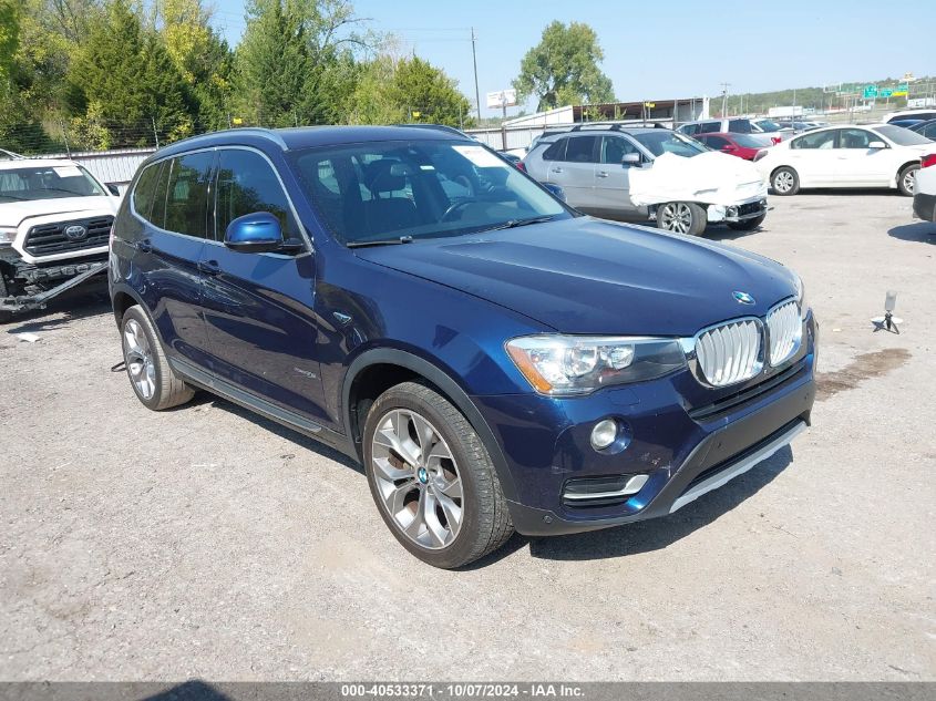 2016 BMW X3 XDRIVE28I - 5UXWX9C50G0D67073