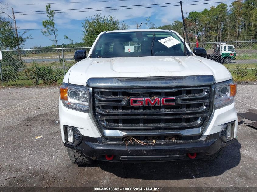 2021 GMC Canyon At4 VIN: 1GTG6FEN5M1227253 Lot: 40533382