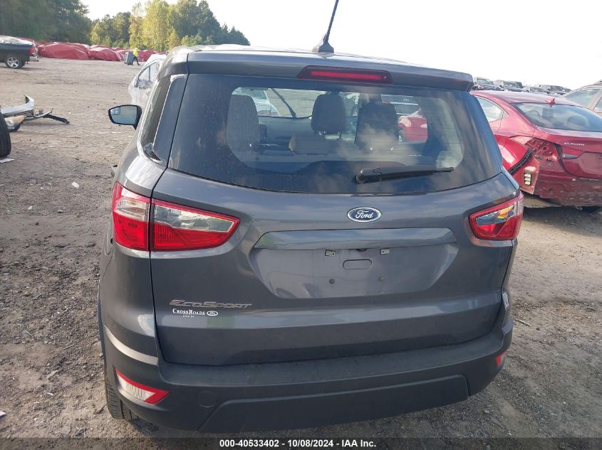 2021 Ford Ecosport S VIN: MAJ3S2FE9MC453307 Lot: 40533402