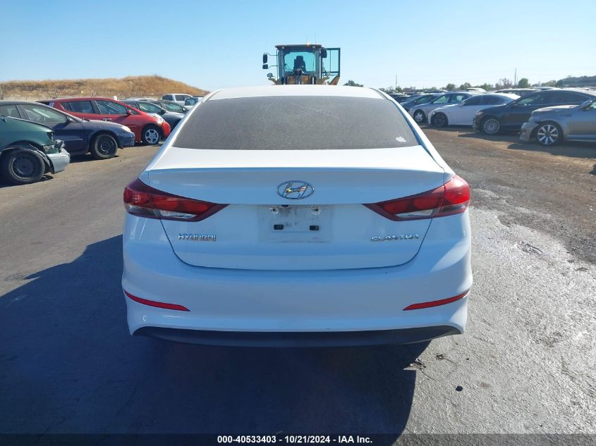 5NPD74AF2JH244549 2018 Hyundai Elantra Se