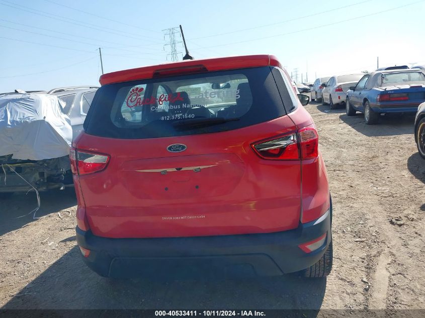 MAJ6S3FLXNC459958 2022 Ford Ecosport S