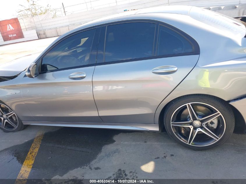 2016 Mercedes-Benz C 450 Amg 4Matic VIN: 55SWF6EB4GU115782 Lot: 40533414