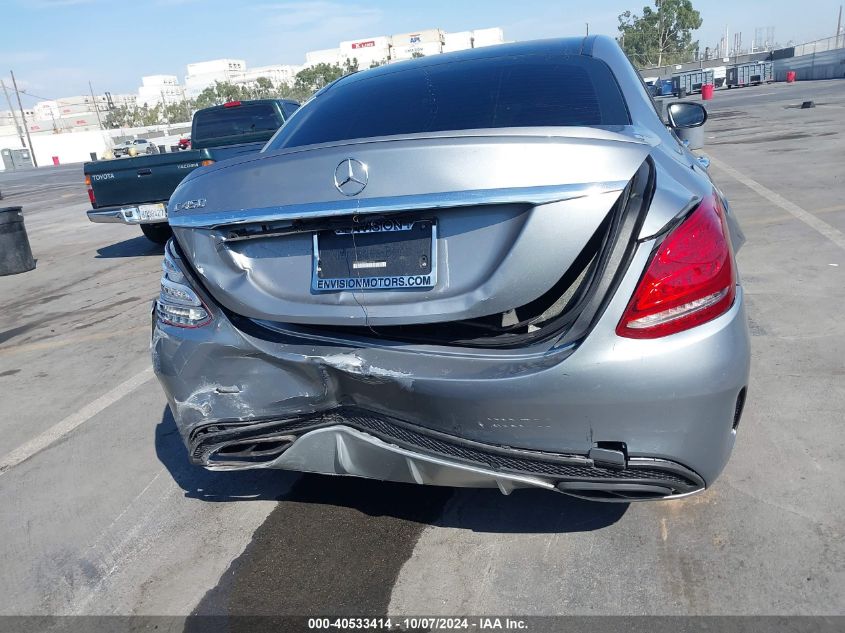 2016 Mercedes-Benz C 450 Amg 4Matic VIN: 55SWF6EB4GU115782 Lot: 40533414