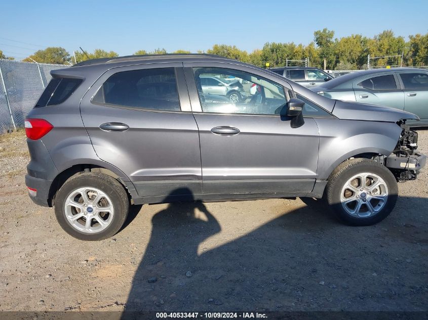 2019 Ford Ecosport Se VIN: MAJ6S3GL7KC293456 Lot: 40533447