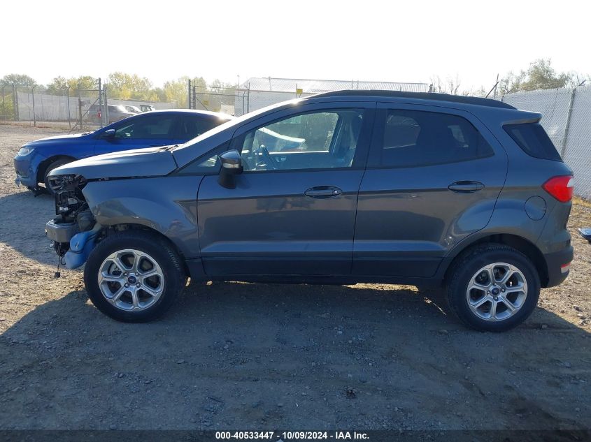 2019 Ford Ecosport Se VIN: MAJ6S3GL7KC293456 Lot: 40533447