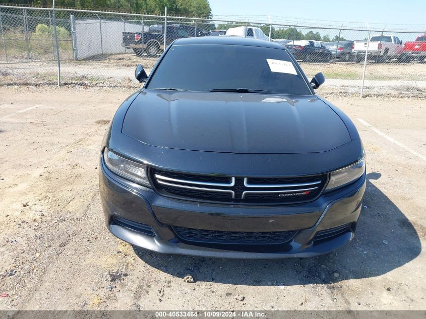 2015 Dodge Charger Se VIN: 2C3CDXBG1FH726754 Lot: 40533464