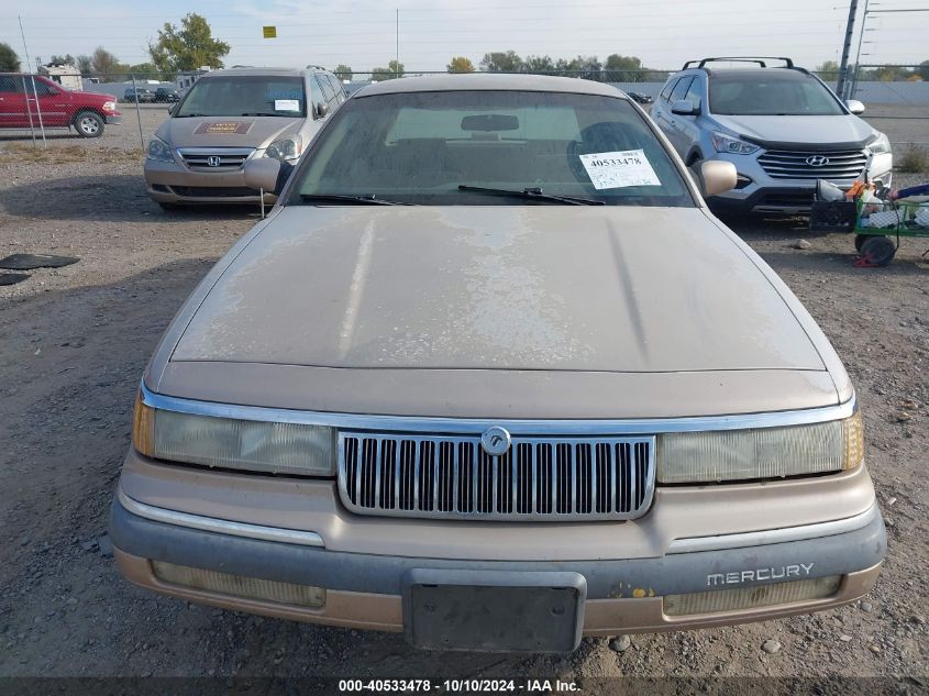 1992 Mercury Grand Marquis Ls VIN: 2MECM75W7NX749165 Lot: 40533478