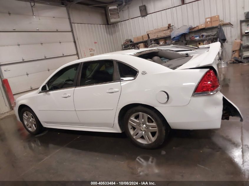 2G1WG5EK2B1253110 2011 Chevrolet Impala Lt