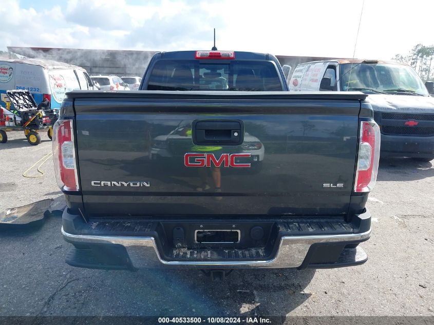 2016 GMC Canyon Sle VIN: 1GTH6CE39G1225821 Lot: 40533500