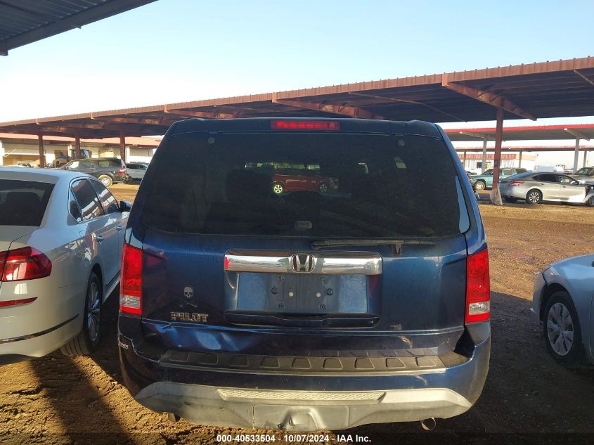 2014 Honda Pilot Lx VIN: 5FNYF3H20EB011355 Lot: 40533504