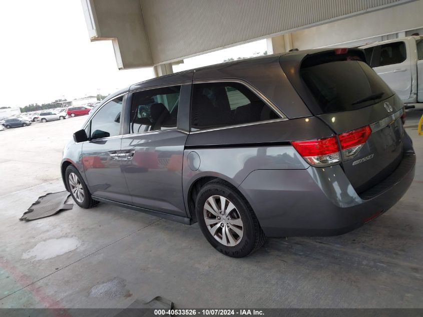 5FNRL5H60EB009312 2014 Honda Odyssey Ex-L