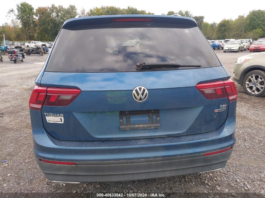 2018 Volkswagen Tiguan 2.0T S VIN: 3VV0B7AX0JM015578 Lot: 40533542