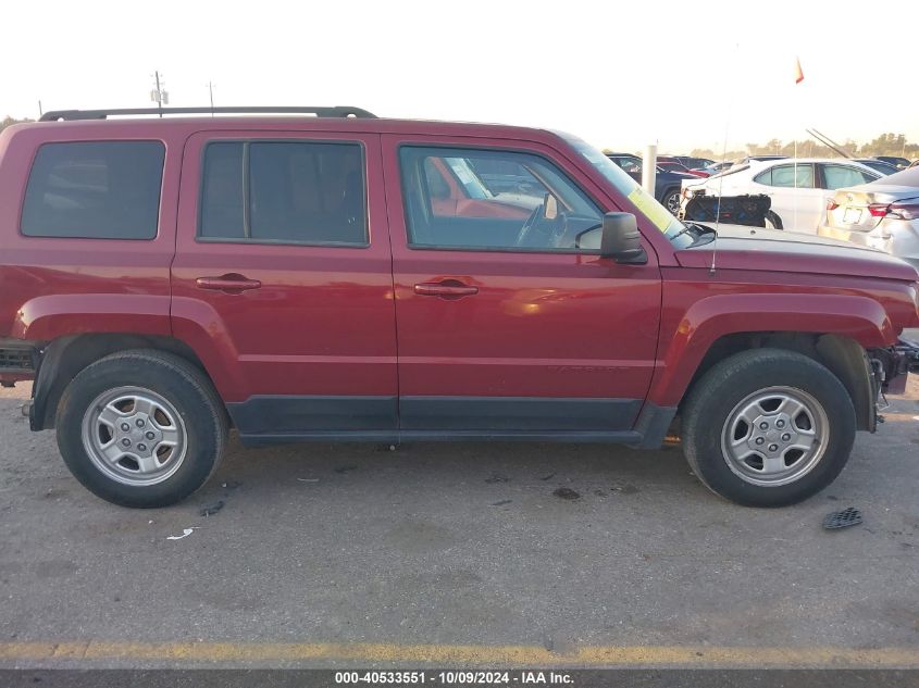 1C4NJPBA3FD379613 2015 Jeep Patriot Sport