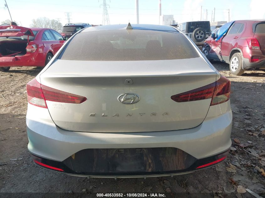 2019 Hyundai Elantra Sel/Value/Limited VIN: 5NPD84LF0KH449413 Lot: 40533552