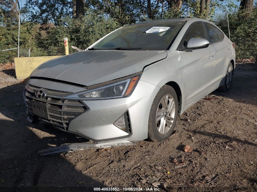 2019 Hyundai Elantra Sel/Value/Limited VIN: 5NPD84LF0KH449413 Lot: 40533552