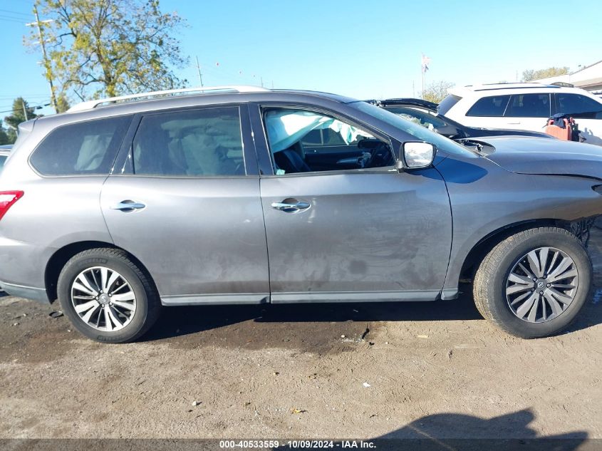 2017 Nissan Pathfinder Sl VIN: 5N1DR2MM6HC696921 Lot: 40533559