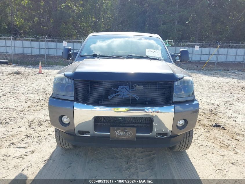 2007 Nissan Titan Se VIN: 1N6BA06A47N240183 Lot: 40533617