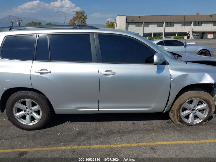 5TDZK3EH2AS021237 2010 Toyota Highlander Base V6