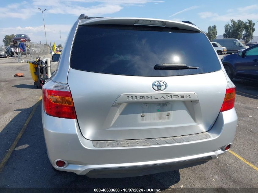 5TDZK3EH2AS021237 2010 Toyota Highlander Base V6