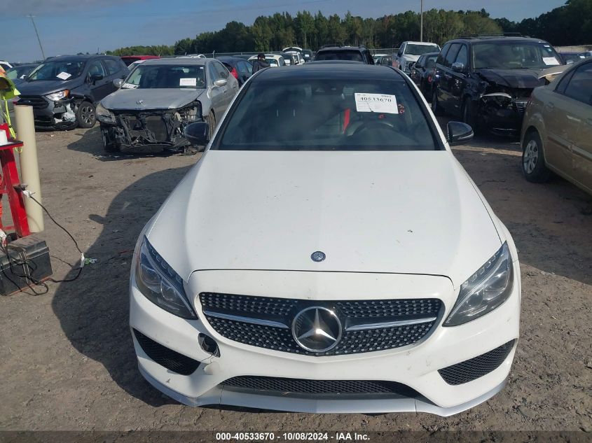 2016 Mercedes-Benz C 450 Amg 4Matic VIN: 55SWF6EB9GU143349 Lot: 40533670