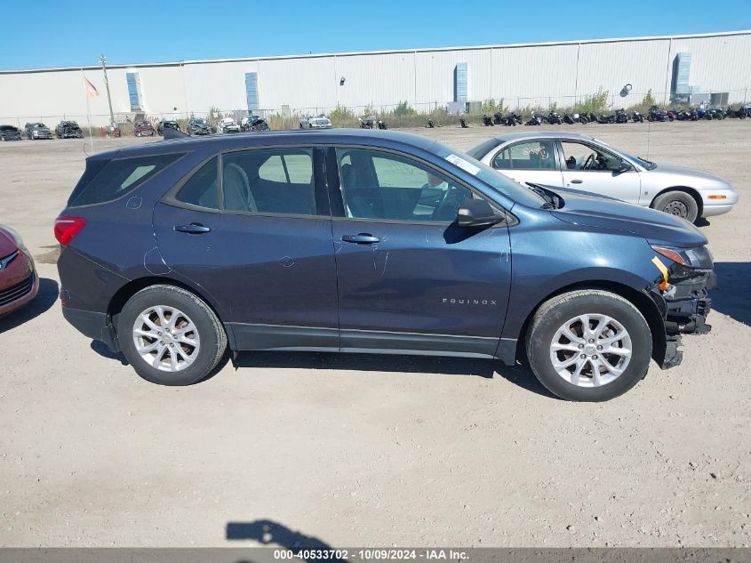 2018 Chevrolet Equinox Ls VIN: 3GNAXHEV2JL287792 Lot: 40533702