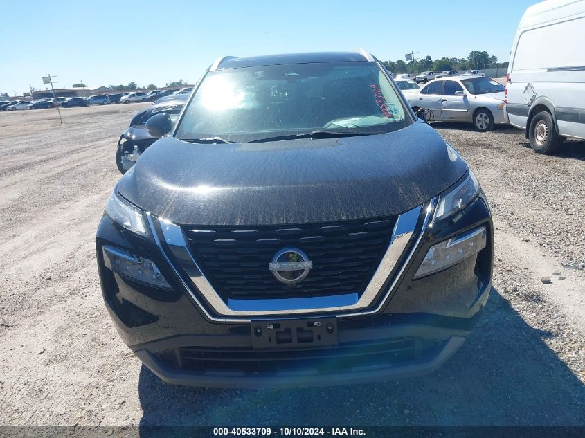 2022 Nissan Rogue Sv Intelligent Awd VIN: 5N1BT3BBXNC730693 Lot: 40533709