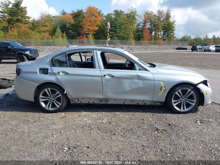 2018 BMW 330I xDrive VIN: WBA8D9C5XJEM33541 Lot: 40533720