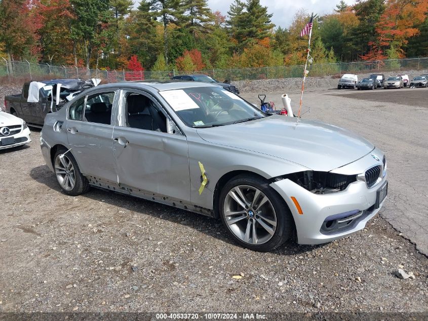 2018 BMW 330I xDrive VIN: WBA8D9C5XJEM33541 Lot: 40533720