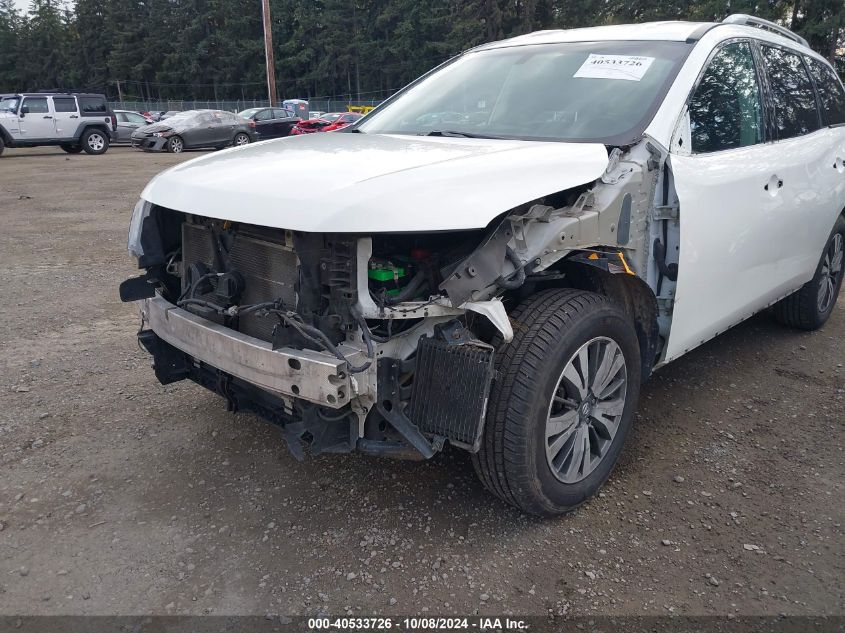 2017 Nissan Pathfinder Sv VIN: 5N1DR2MM0HC657810 Lot: 40533726